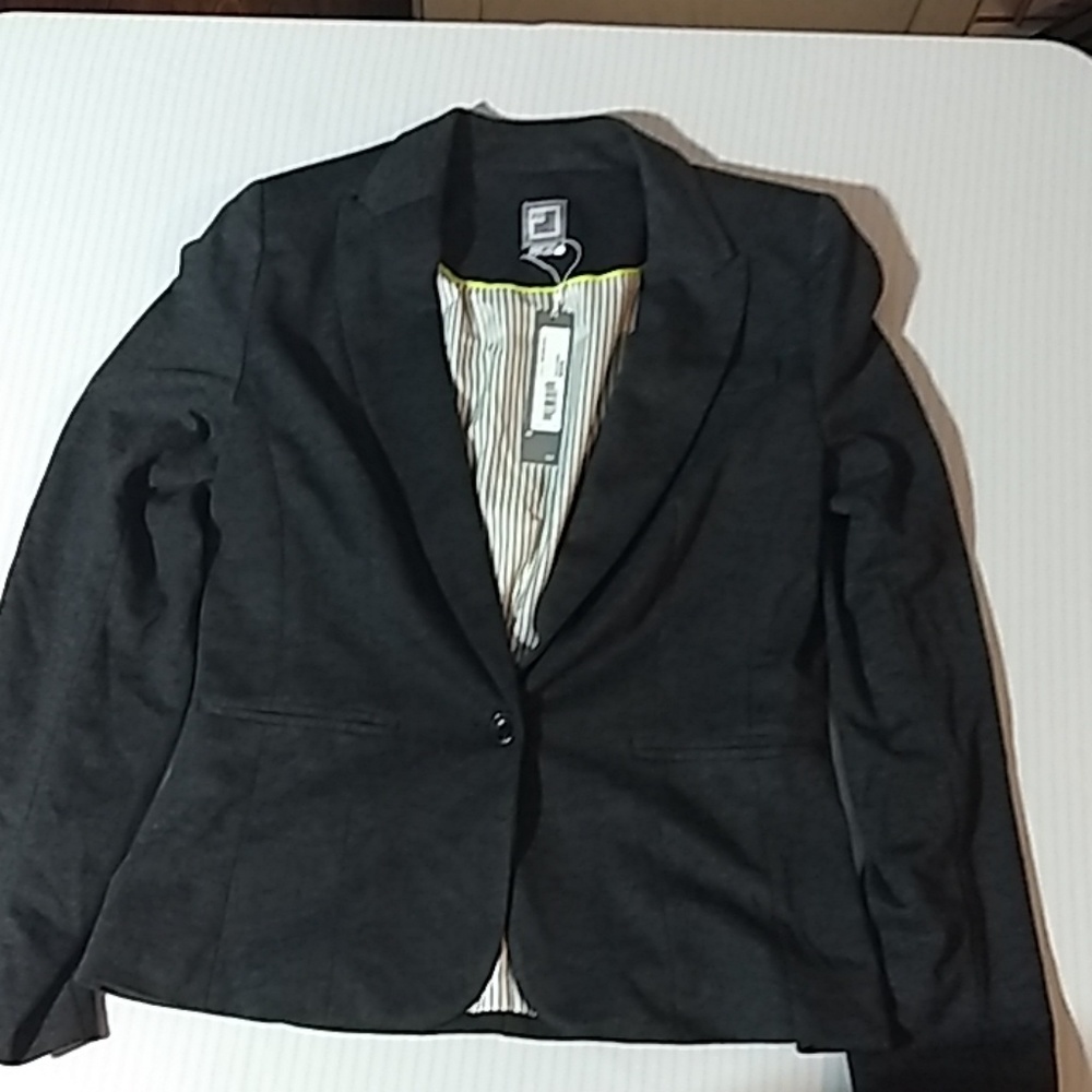 3 for $10 Dark Gray Women's Single-Button Blazer